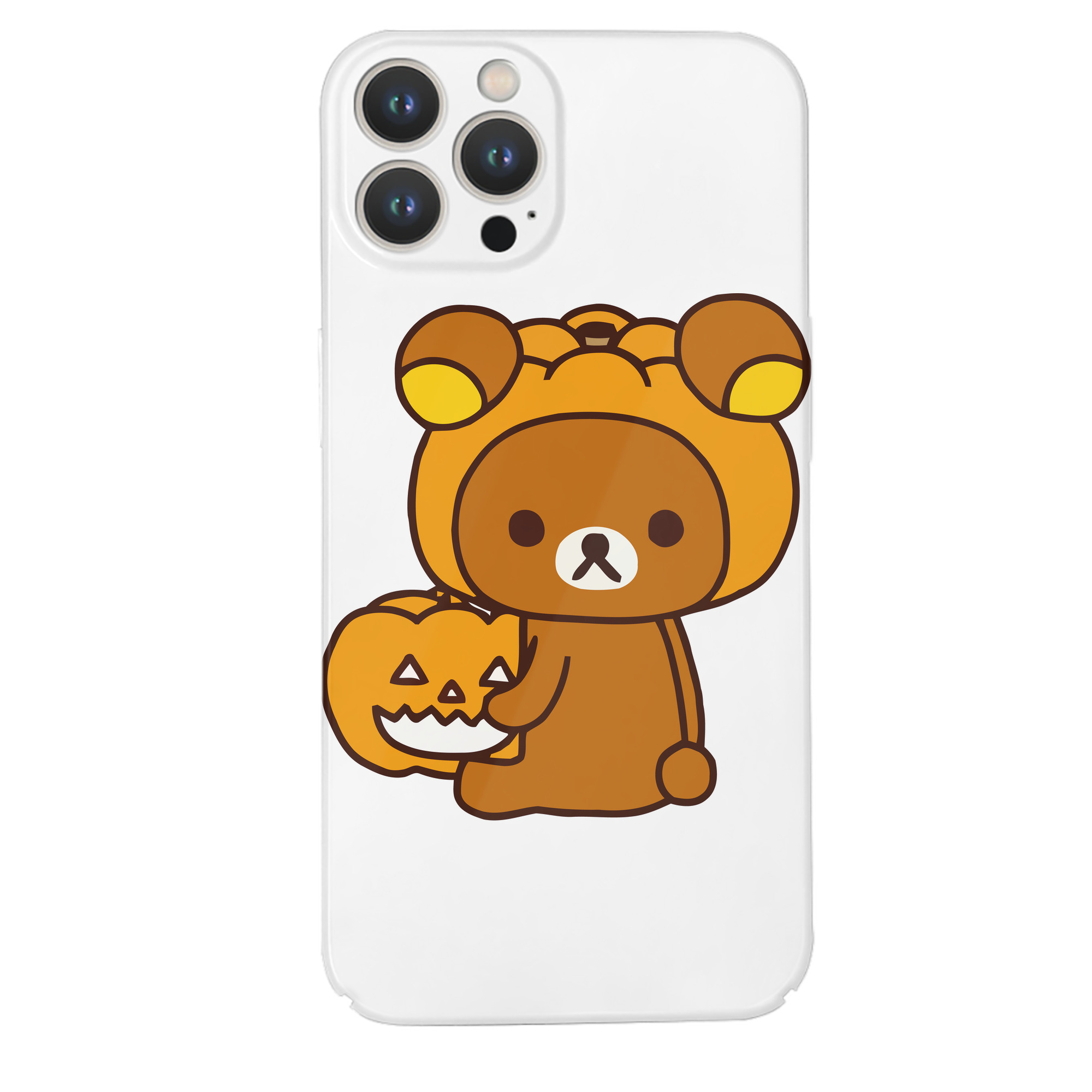 （画像用） リラックマ リラックマ キイロイトリ Rilakkuma Korilakkuma Kiiroitori 【iPhone 14シリーズ対応】ハードケース
